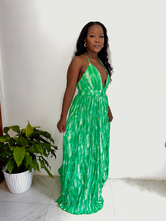 Tranquil Maxi Dress Green