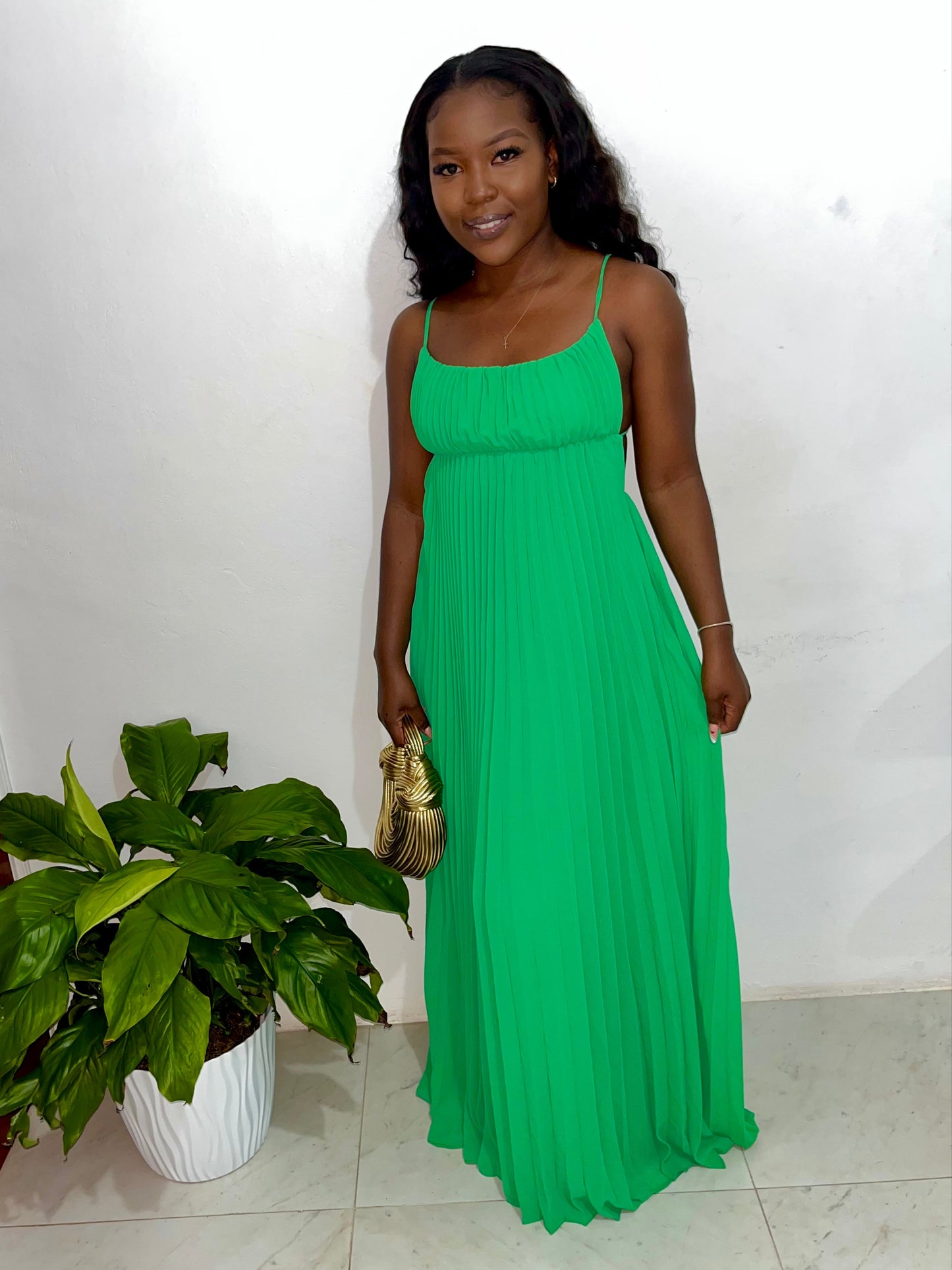 Vacay Vibe Maxi Green