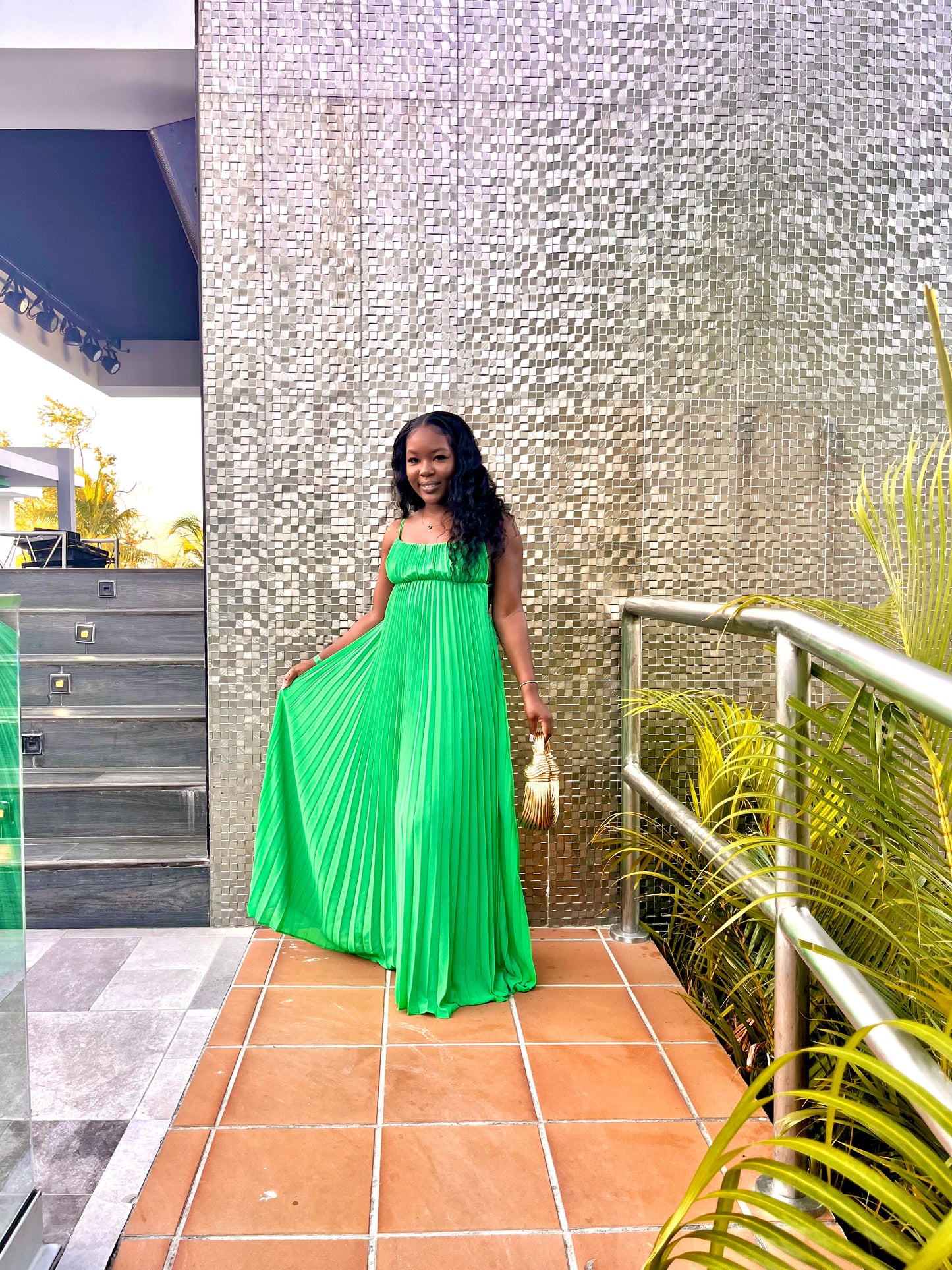 Vacay Vibe Maxi Green