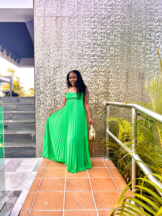 Vacay Vibe Maxi Green