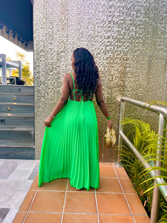 Vacay Vibe Maxi Green