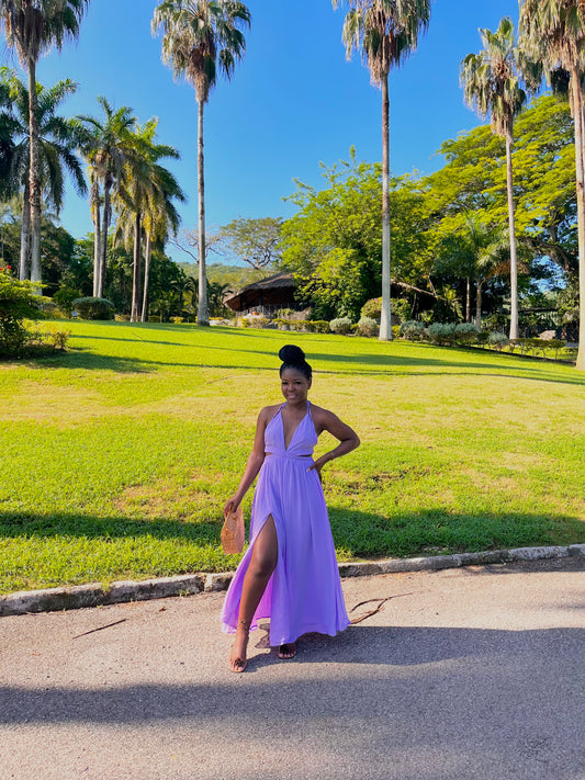 Chilling In The Tropics Maxi Lavender