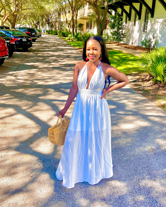 Holy White Maxi Dress White