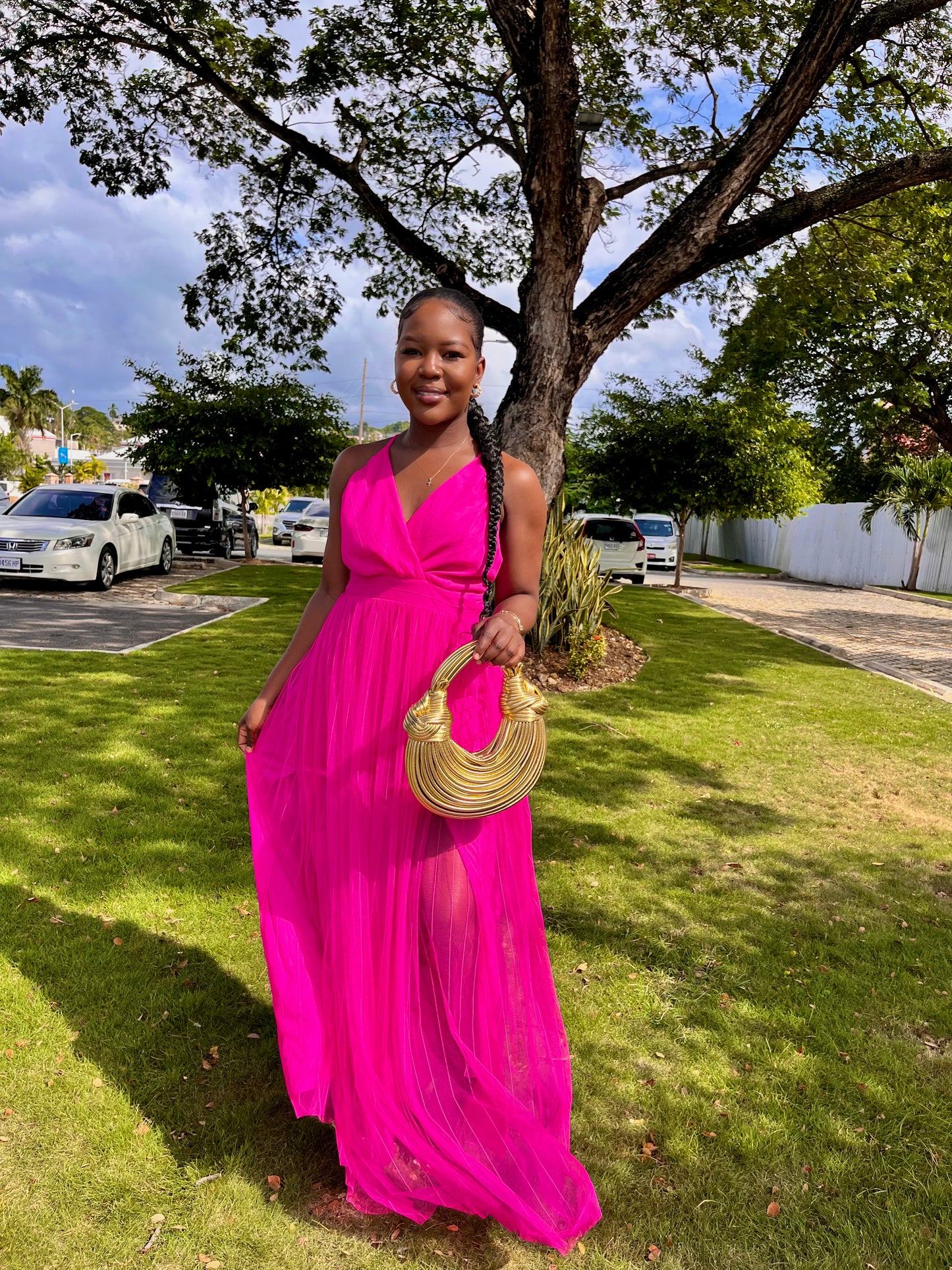 Pink Maxi Dress