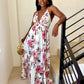 White Floral Maxi Dress
