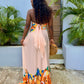 Vibrant Tropical Maxi Dress