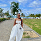 So Inlove Jumpsuit White