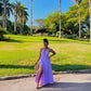 Chilling In The Tropics Maxi Lavender