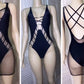 Black One piece Bikini