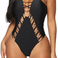 Black One piece Bikini