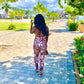 Vacay Ready Pants Set-Brown